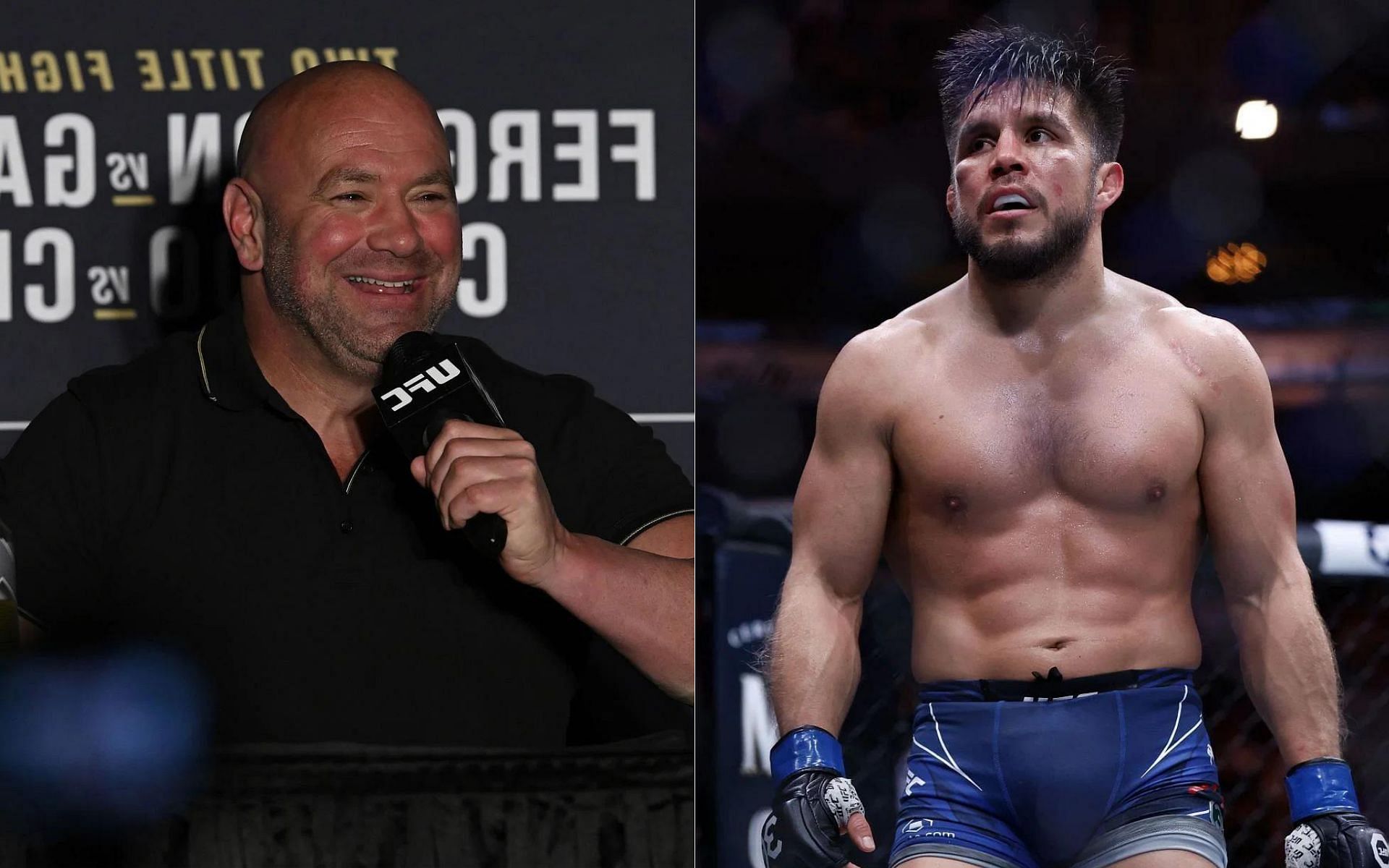 Dana White speaks on Henry Cejudo not getting a ot-fight interview at UFC 298 [Images via Getty]