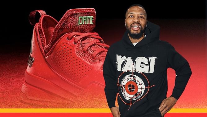 Damian Lillard Shoes: Bucks All-Star returns to Portland wearing debut signature sneakers 'Florist City'
