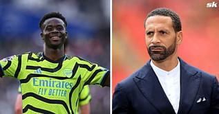 “Doesn’t stack up” - Rio Ferdinand dismisses claim from Arsenal fans on Bukayo Saka after controversial comments