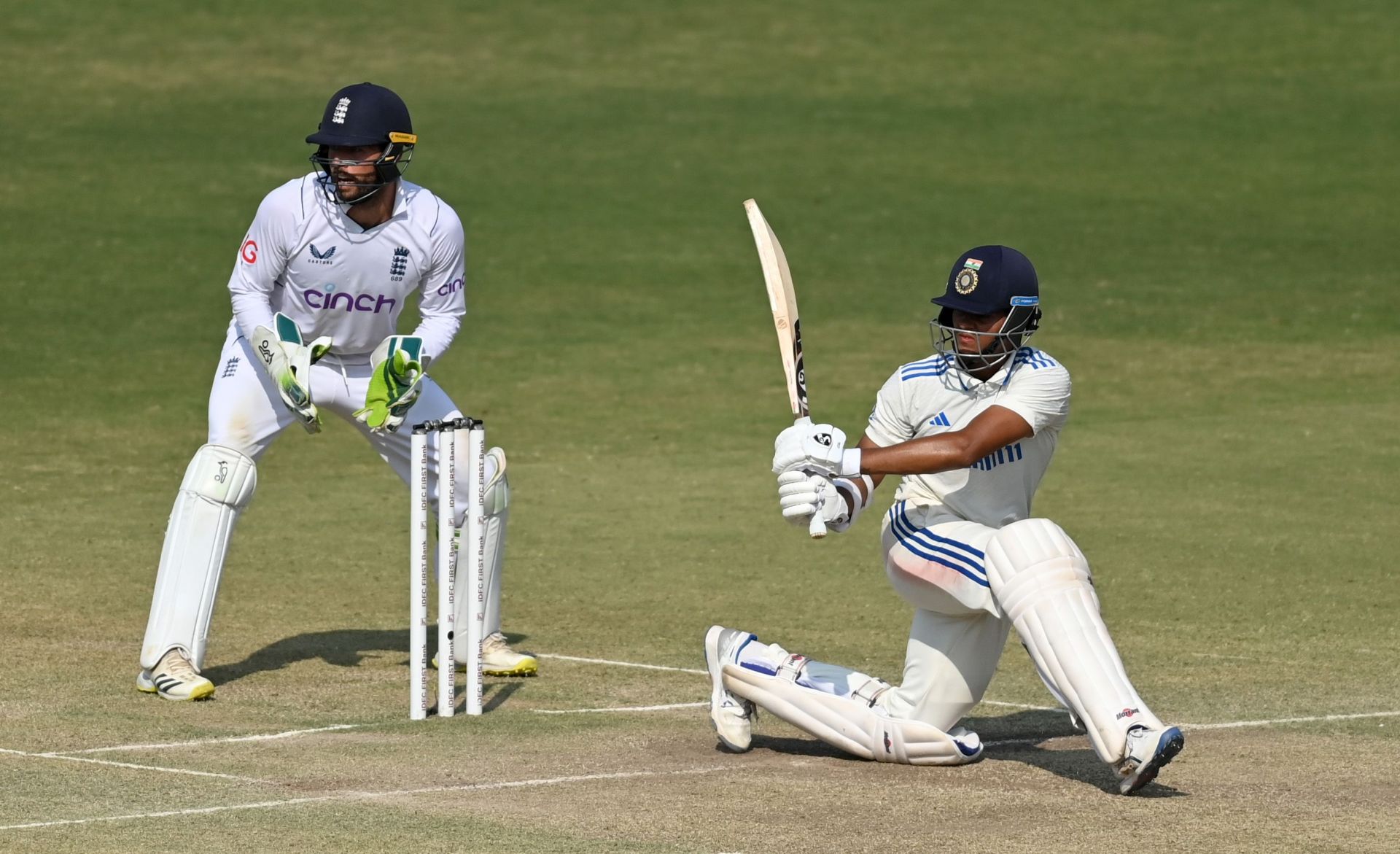 India  v England - 3rd Test Match: Day Three