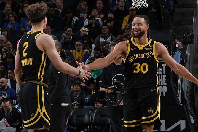 Steph Curry lauds 'annoying' yet coachable rookie Brandin Podziemski: "Easier to tame a lion"