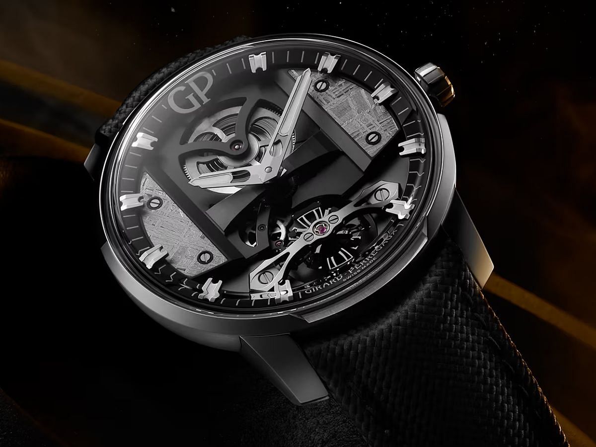 Girard-Perregaux Free Bridge Meteorite watch