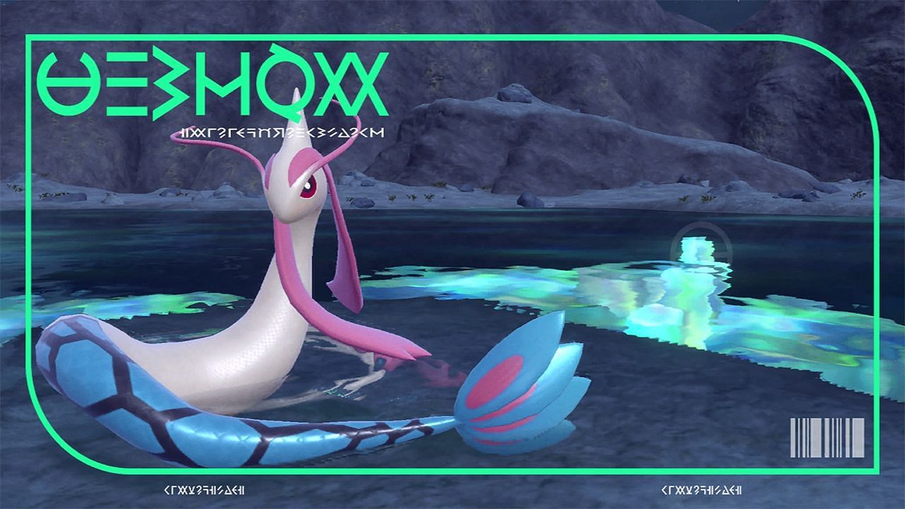 Milotic&#039;s Pokedex picture in Pokemon Scarlet and Violet (Image via Game Freak)