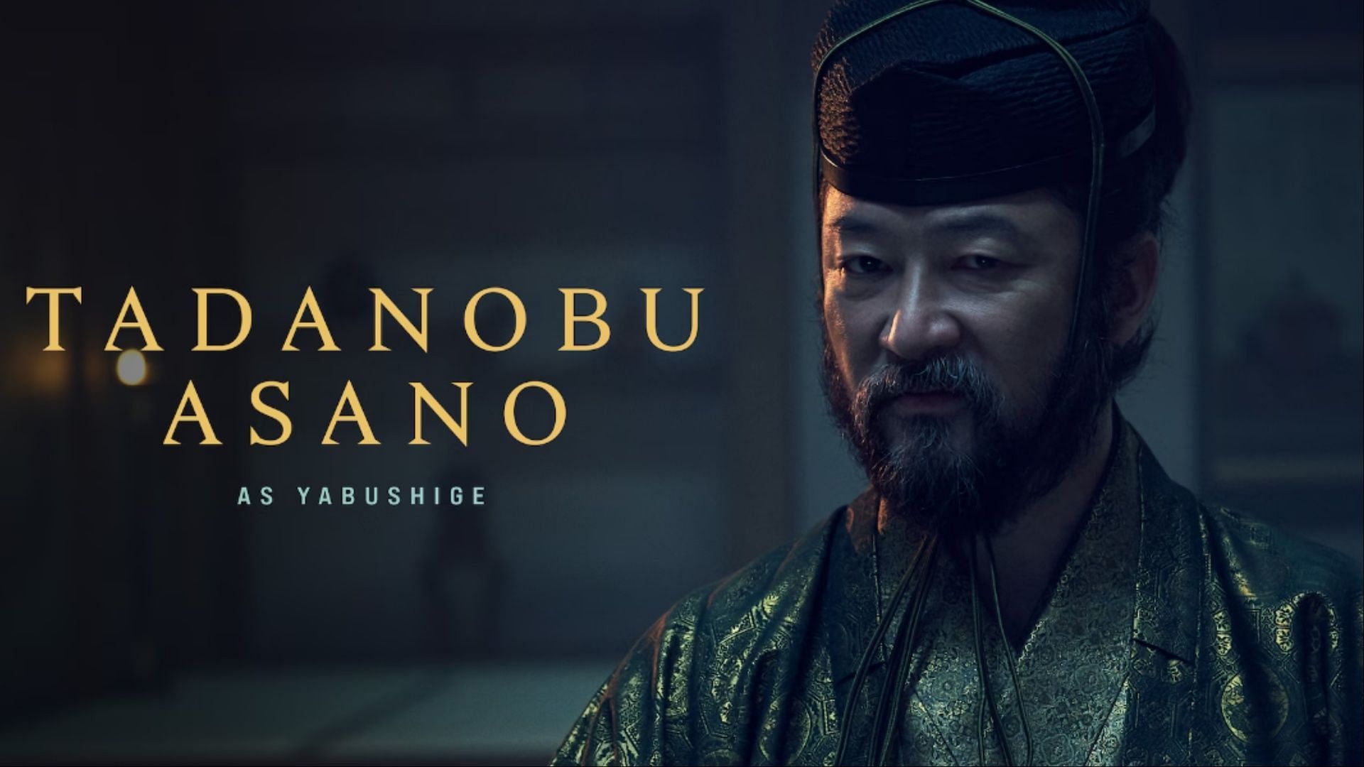 Tadanobu Asano as Kashigi Yabushige (Image via FX)