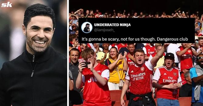 "Gonna be scary, not for us though" - Arsenal fans react as 22-year-old star returns to first-team training after long injury layoff