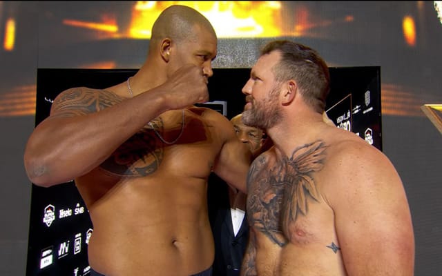 Renan Ferreira vs. Ryan Bader - Height, weight, reach and stats comparison