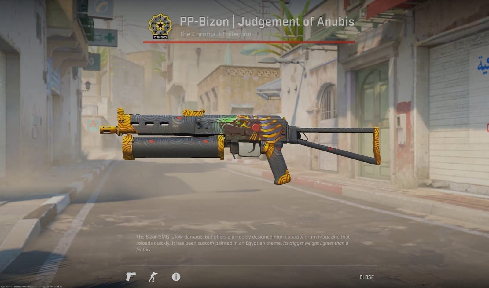 PP-Bizon Judgement of Anubis (Image via Valve ||YouTube/covernant)