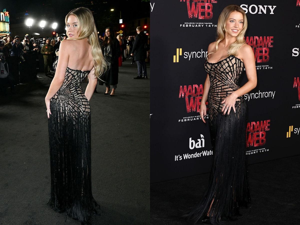 Sydney Sweeney&rsquo;s Oscar de la Renta dress for the latest Madame Web Premier wins the internet