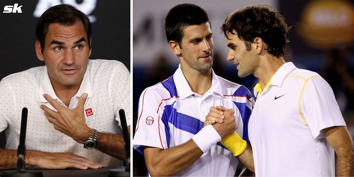 Roger Federer once discussed the evolution of his rivalry with Novak Djokovic