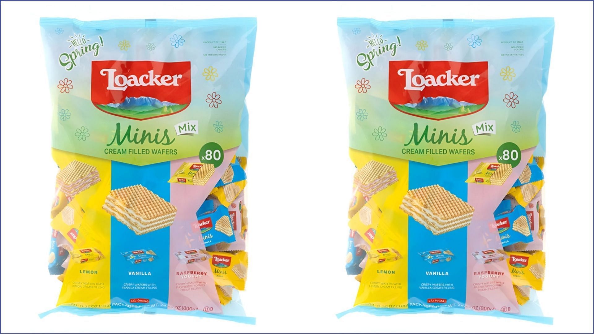 Loacker introduces all-new Minis Spring Mix wafers (Image via Instacart)