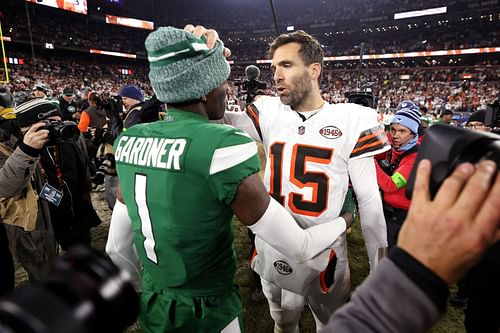 Joe Flacco at New York Jets v Cleveland Browns