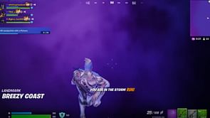 "Bro got pulled back by the island's gravitational force": Strange Fortnite glitch sends player flying around the map