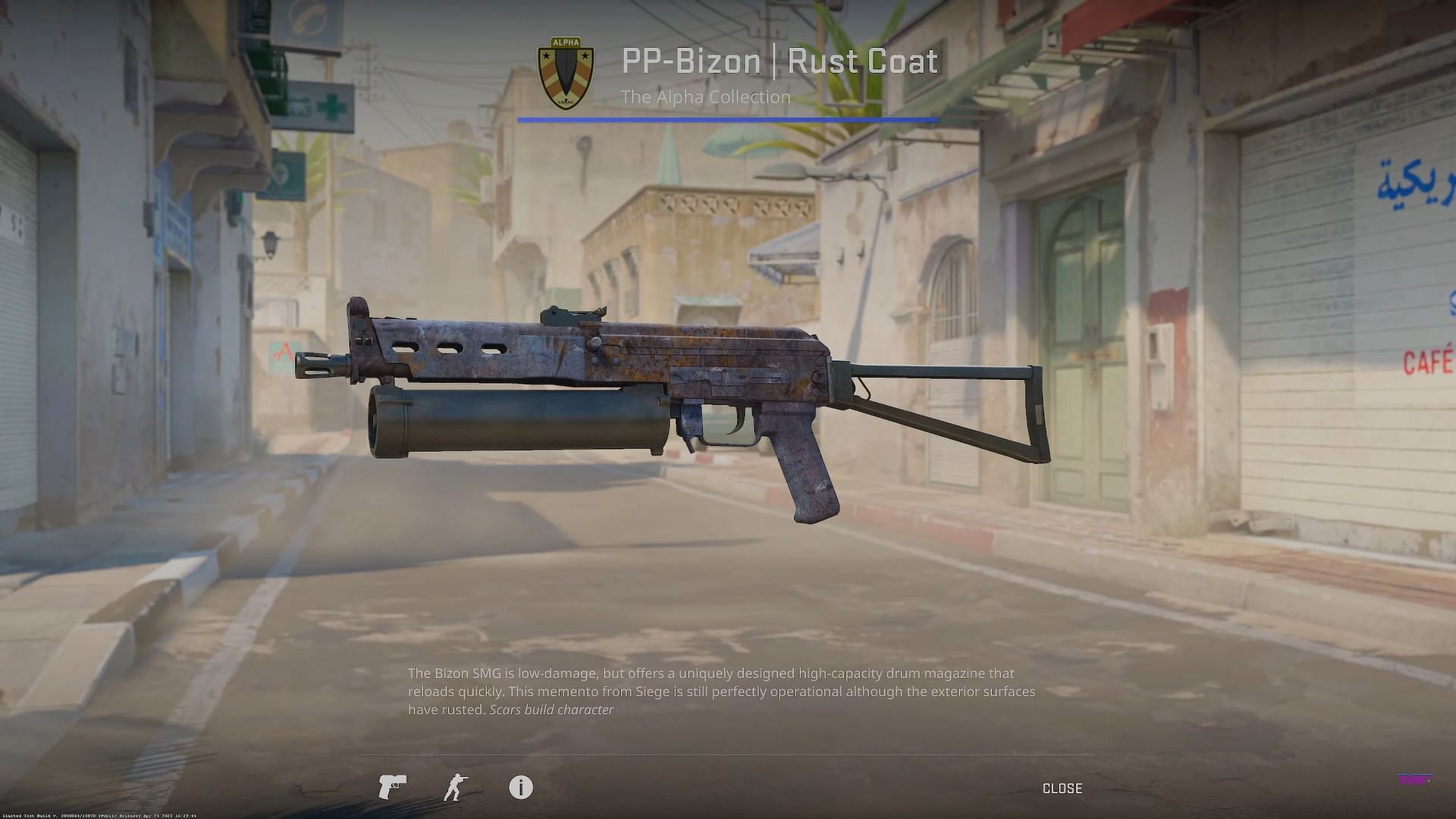 PP-Bizon Rust Coat (Image via Valve || YouTube/covernant)