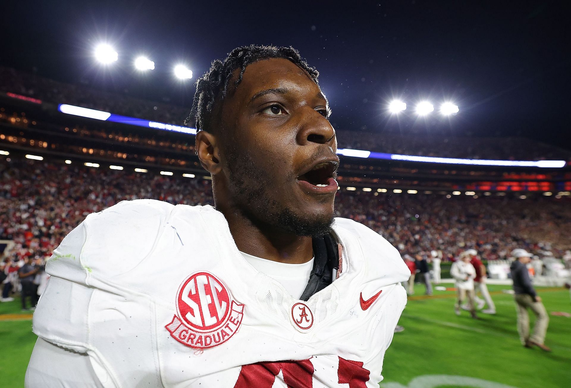 Chris Braswell during Alabama v Auburn