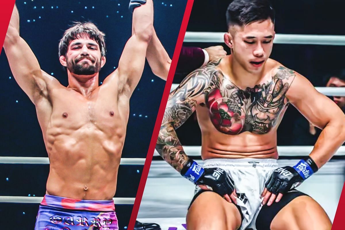 Garry Tonon (Left) got the submission win over Nguyen (Right) last time out
