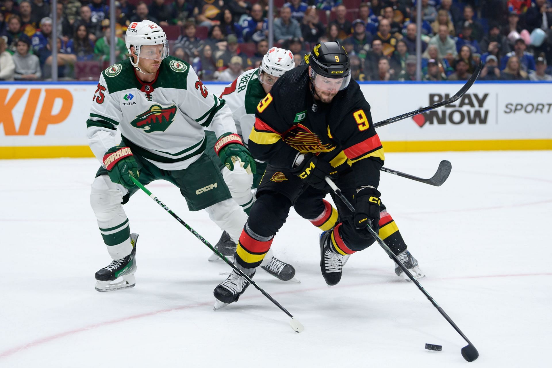 Minnesota Wild v Vancouver Canucks