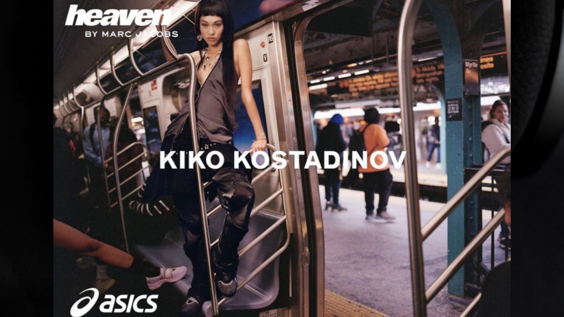 Kiko Kostadinov x Heaven By Marc Jacobs x Asics Gel-Lokros collection (Image via Instagram/@kikokostadinov)