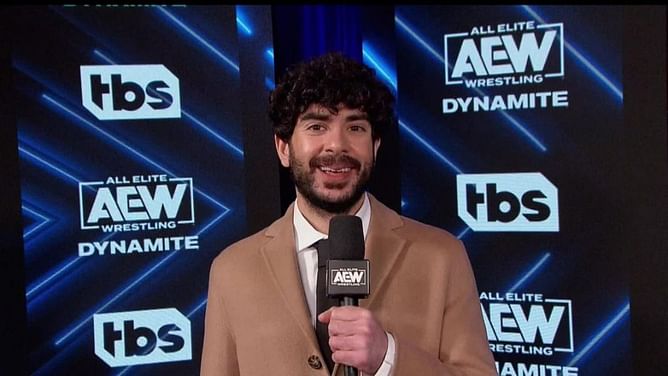 Photo: Top champion spotted with Tony Khan at non-AEW event
