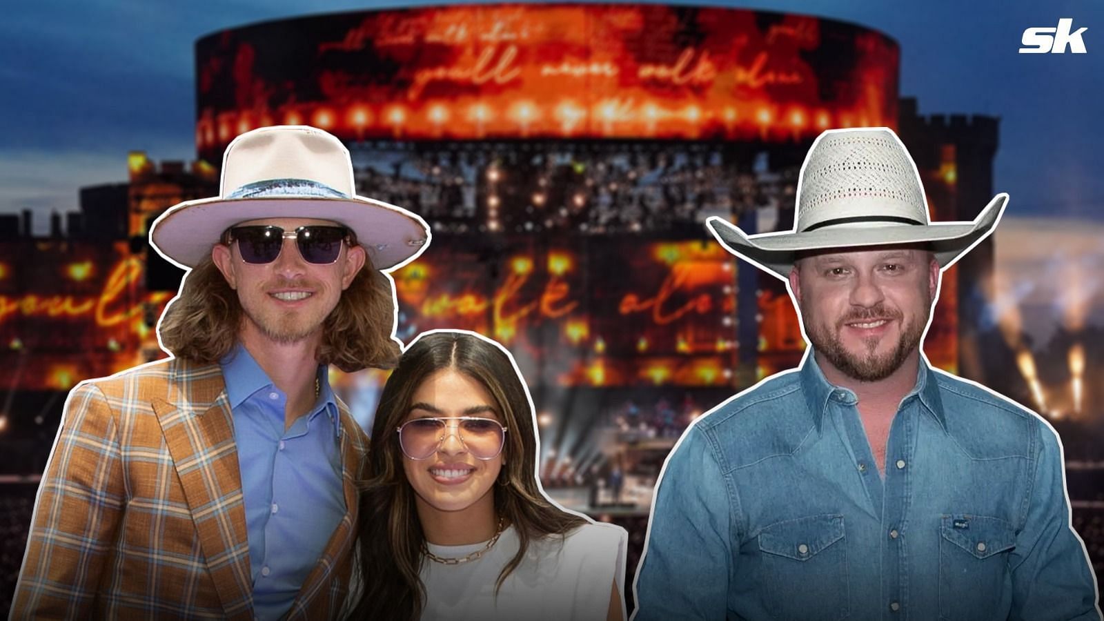 What a show&rdquo; - MLB star Josh Hader and wife Maria bedazzled by Cody Johnson