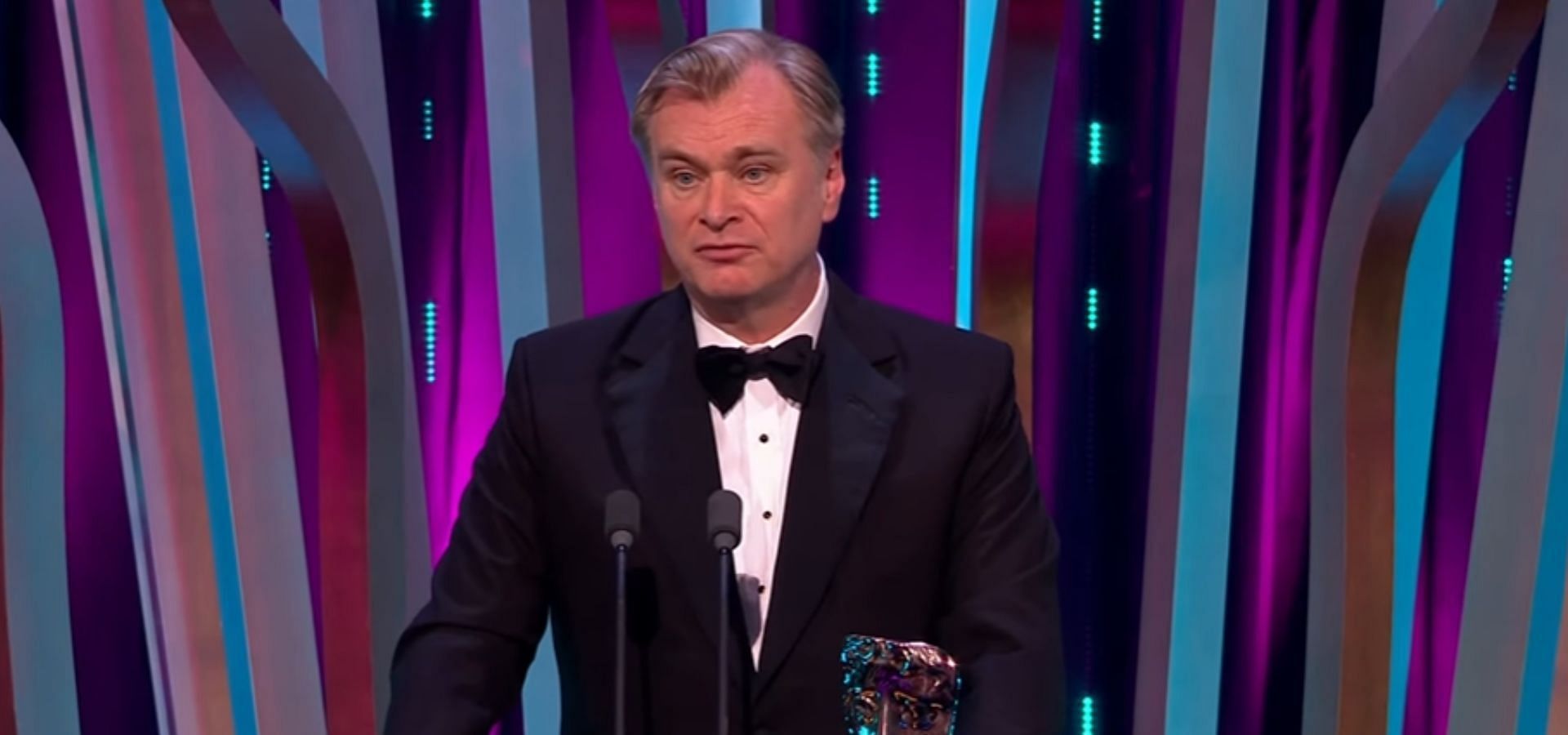 Christopher Nolan (Image via Youtube/BAFTA)
