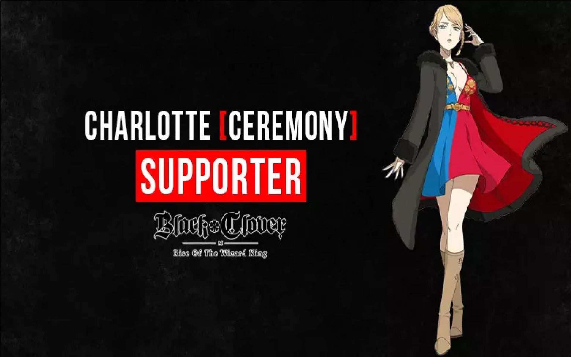 A new Charlotte variant is expected to arrive in Black Clover Mobile Season 5 (Image via Vic Game Studio)