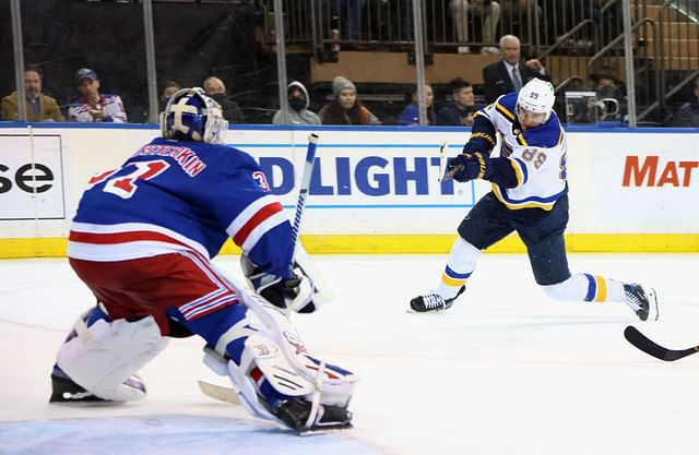 St Louis Blues v New York Rangers