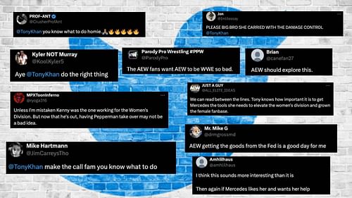 Fans' reactions to Jennifer Pepperman leaving WWE.