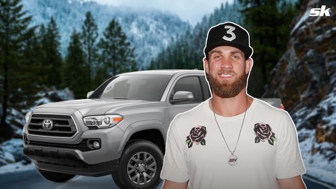 Bryce Harper's custom-built $44,970 Toyota Tacoma SR5, an on-road monster with enhanced comfort and style