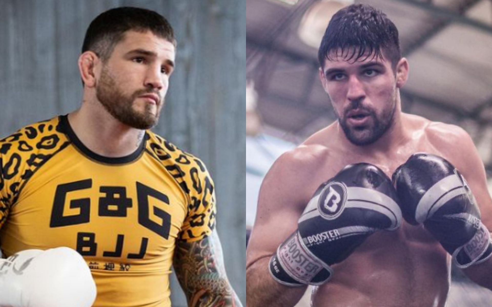 Sean Brady [Left] vs. Vicente Luque [Right] has reportedly been scrapped from UFC Atlantic City [Image courtesy: @seanbradymma and @luquevicente - Instagram]