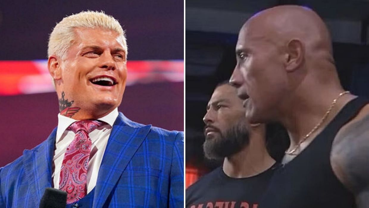 Cody Rhodes/Roman Reigns and The Rock