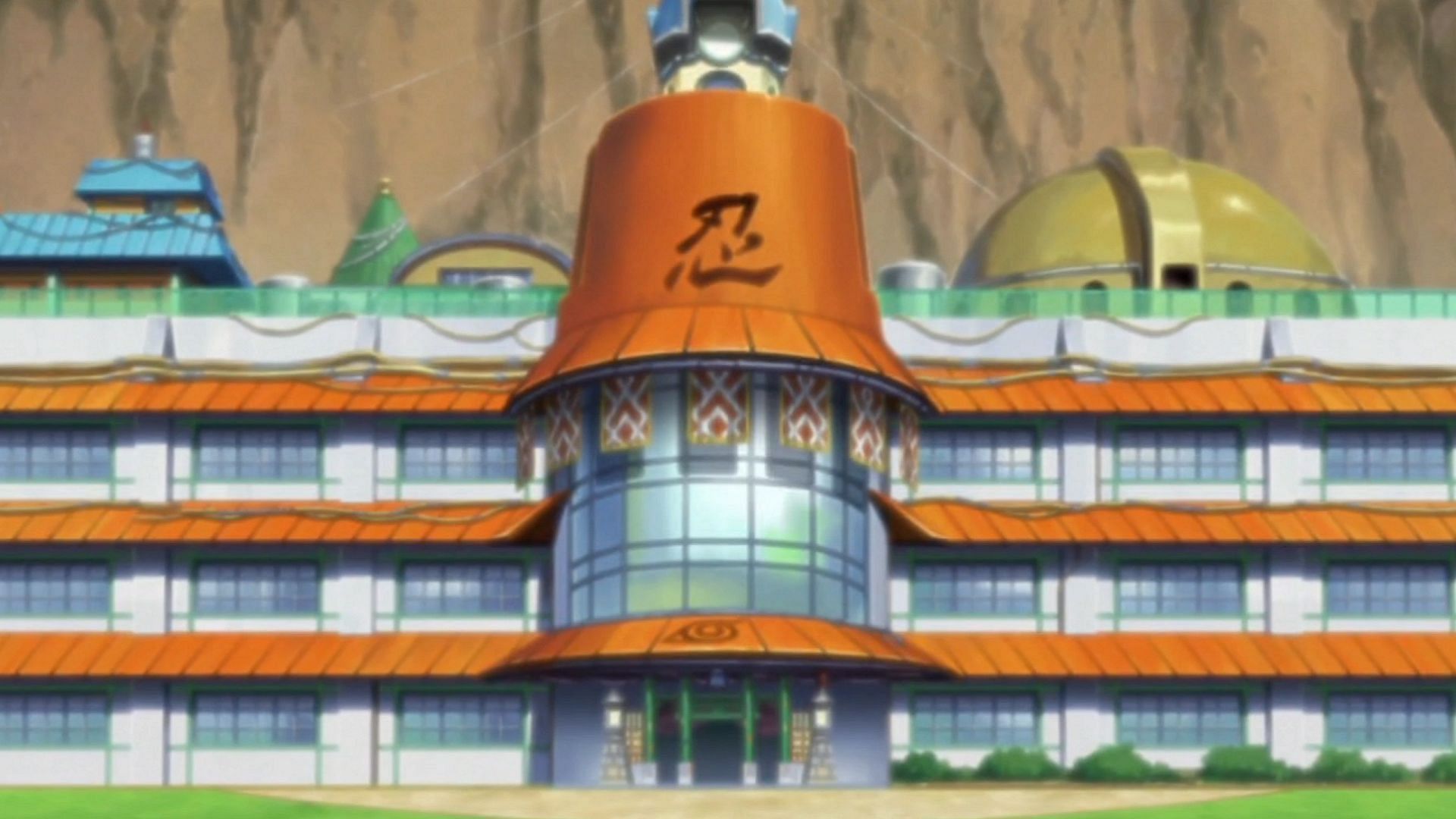 The Ninja Academy as seen in Naruto (Image via Studio Pierrot)