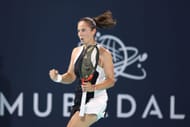Daria Kasatkina at the 2024 Abu Dhabi Open.