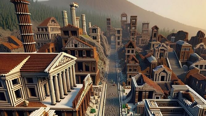 Minecraft gamers can use AI image generation to find inspiration for their next build