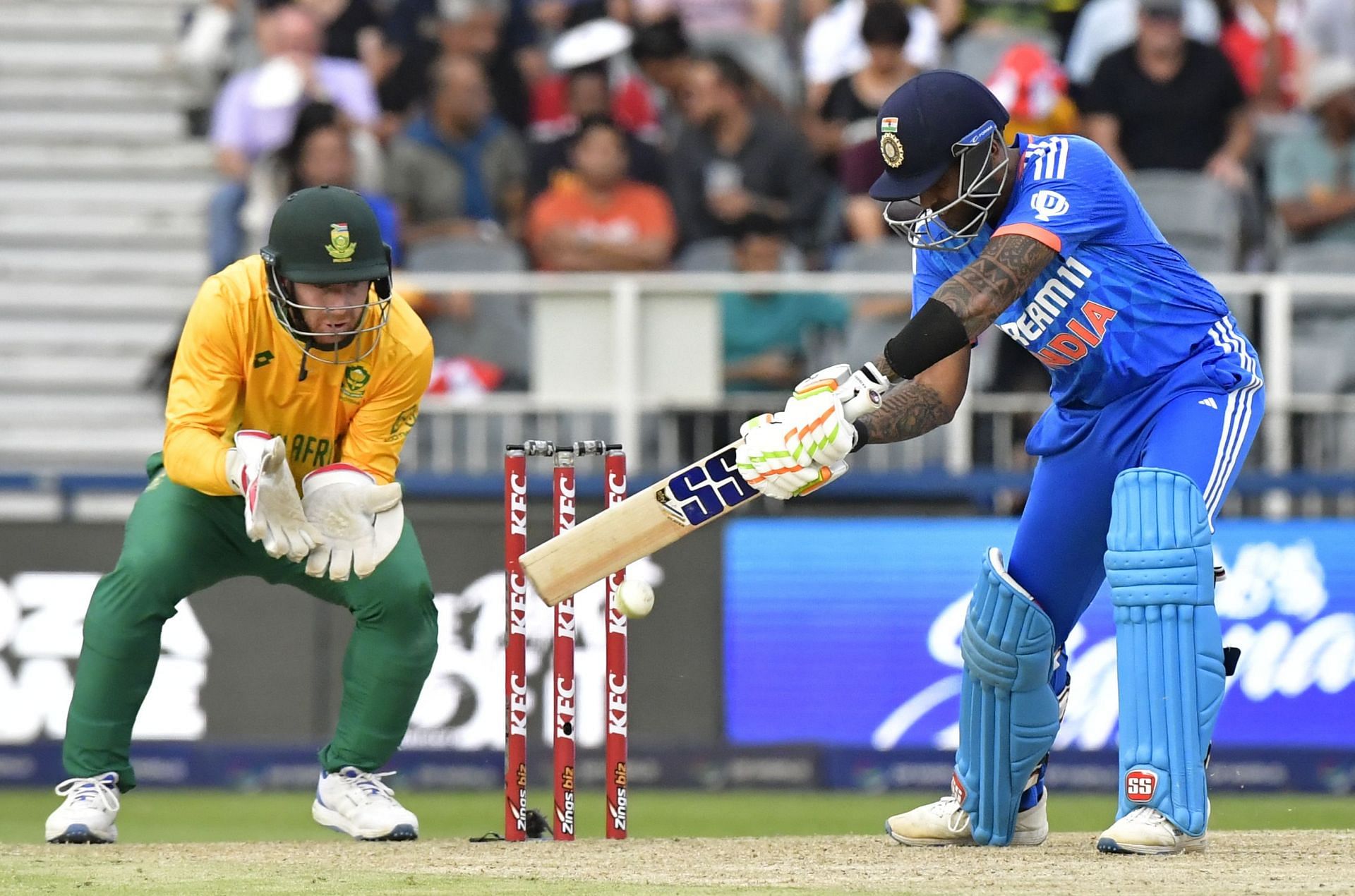 Suryakumar Yadav has played some sensational T20I knocks. (Pic: Getty Images)
