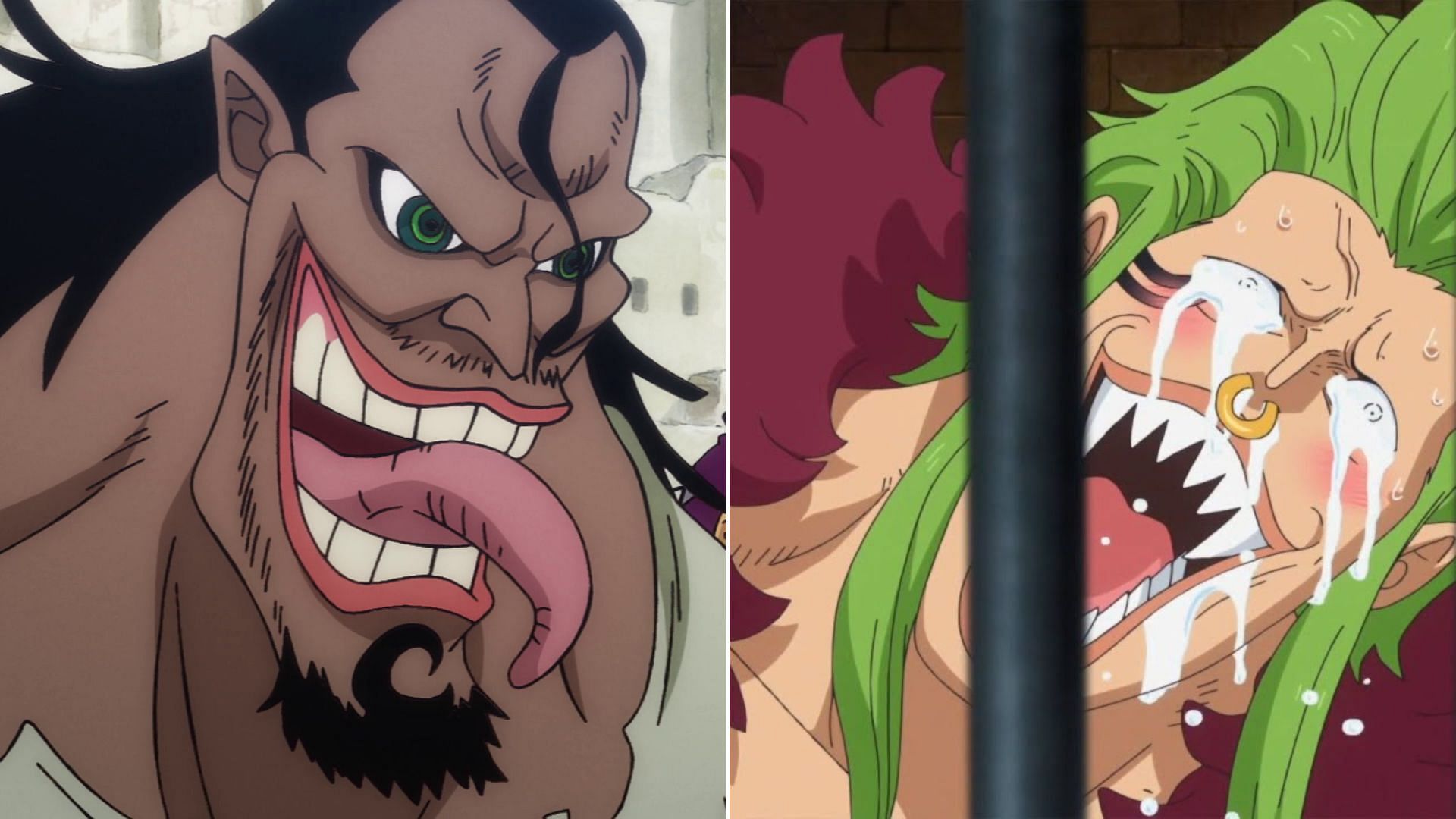 Caribou and Bartolomeo seem to be specular characters in One Piece (Image via Toei Animation)