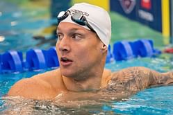 Caeleb Dressel records personal best at 200 short course yards freestyle after seven years