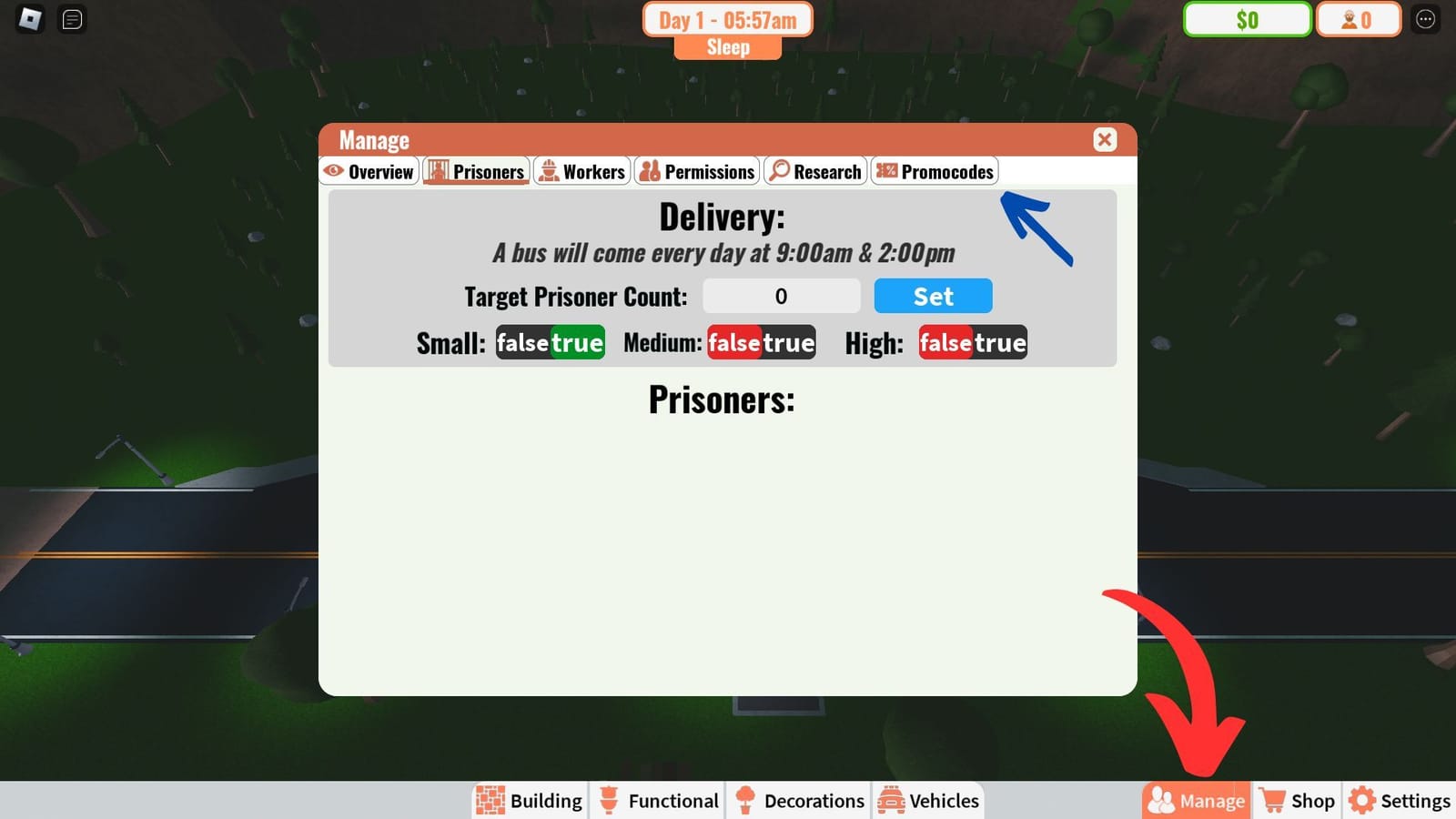 My Prison codes (December 2024)