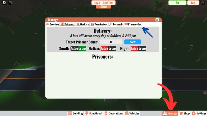 My Prison codes (December 2024)