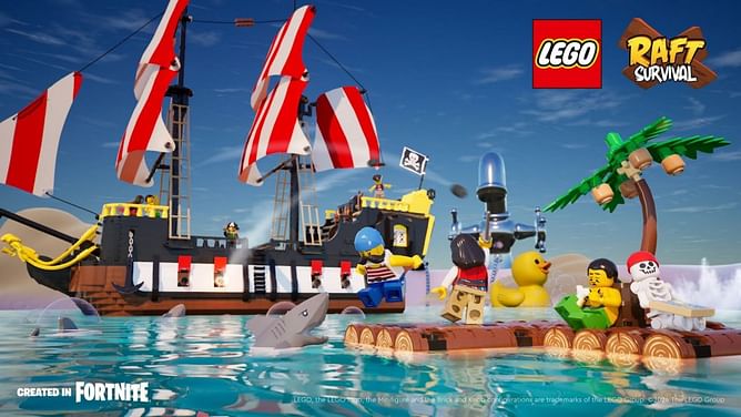LEGO Fortnite Raft Survival: UEFN map code, how to play, and more