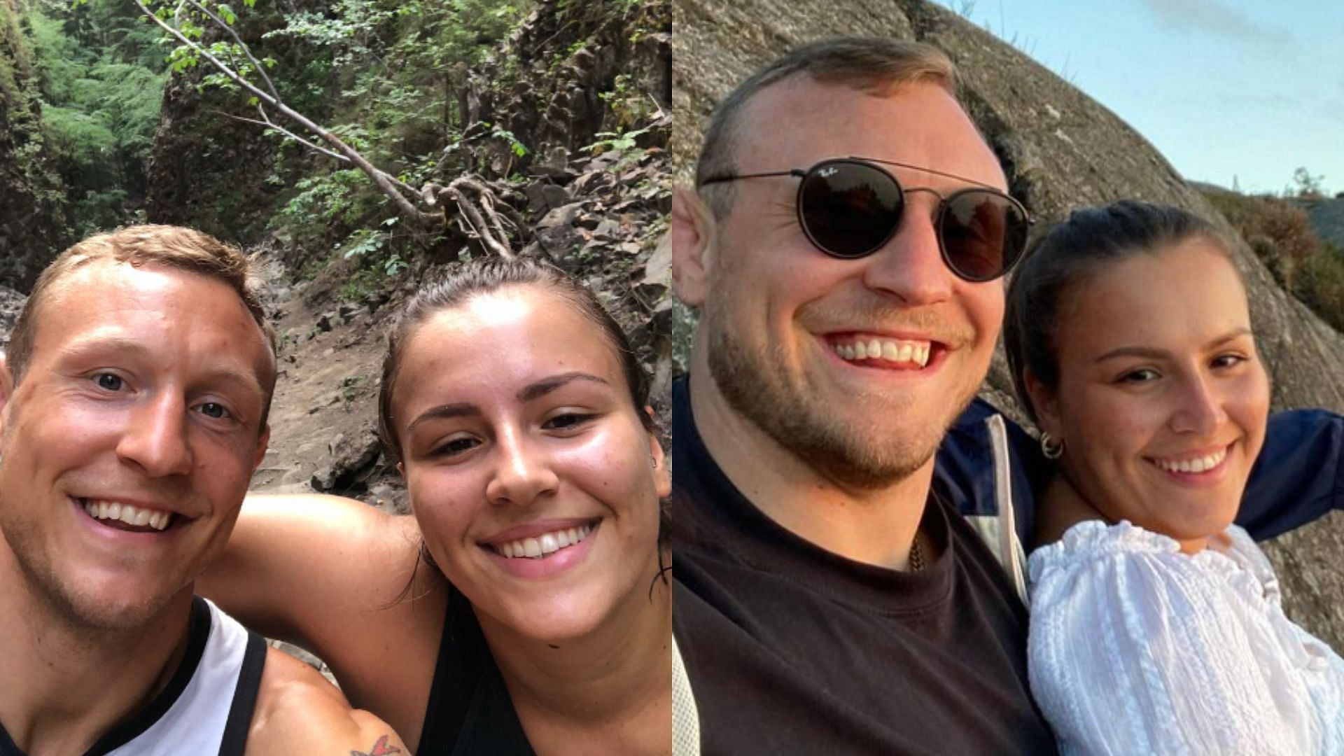 Jack Hermansson and his girlfriend Nina Hartlov [Images courtesy of @jackthejokermma on Instagram]