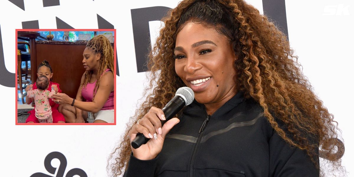 Serena Williams shared Nike shoes and outfits she received for herself along with the rest of the family