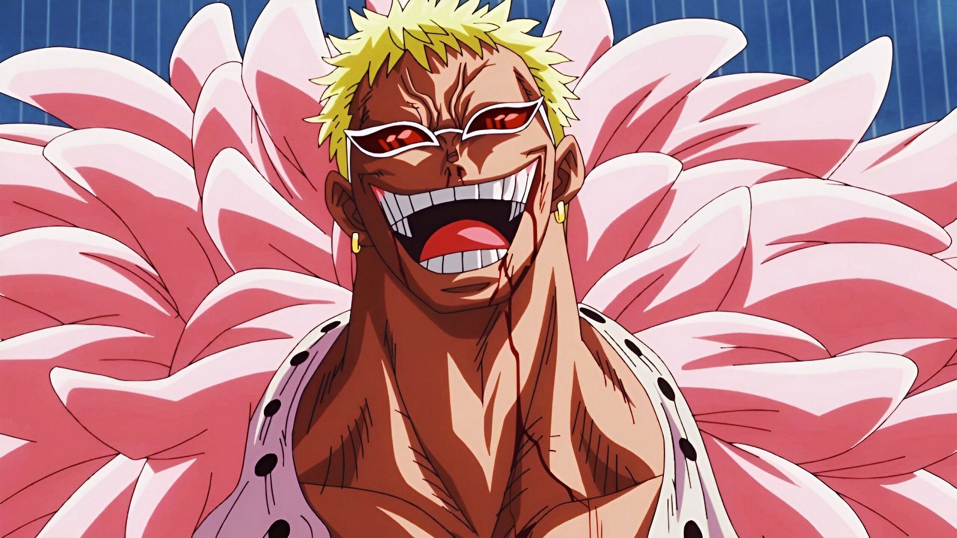 Doflamingo as seen in the anime (Image via Toei Animation)