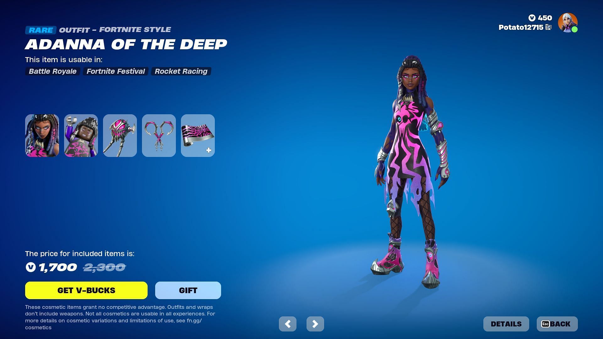 How to get Adanna of the Deep Skin in Fortnite (Image via Epic Games/Fortnite)