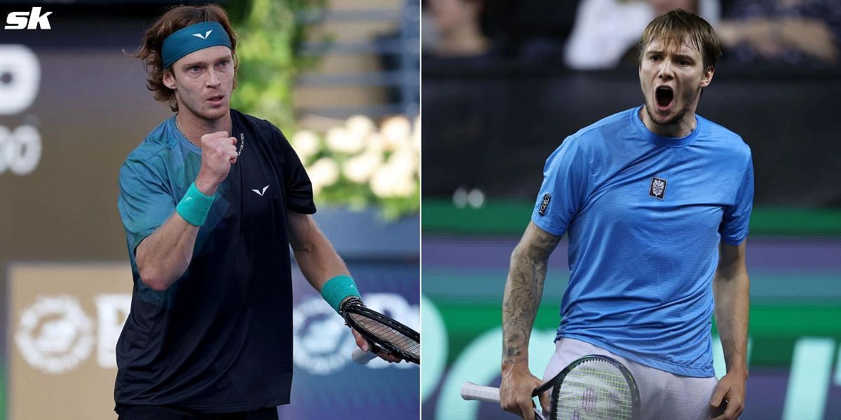 Andrey Rublev vs Alexander Bublik is one of the semifinal matches at the 2024 Dubai Tennis Championships.