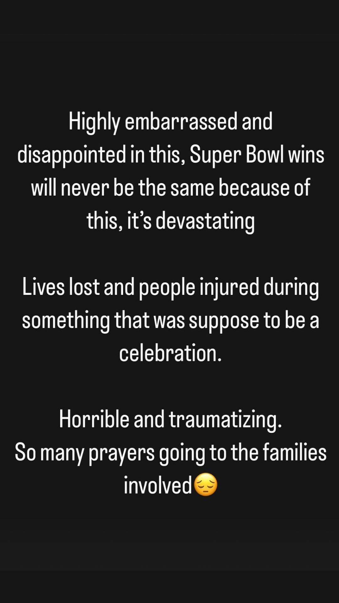 Brittany Mahomes on the shooting at the Chiefs SB parade