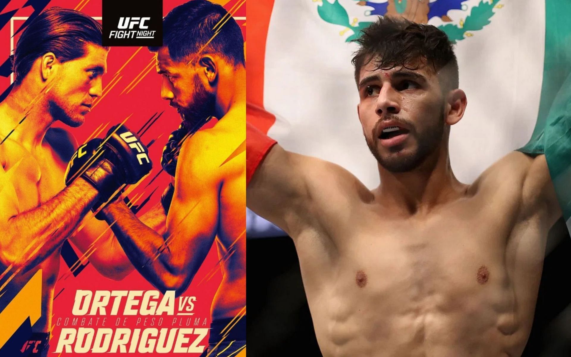 Yair Rodriguez (right) shares reasons why he didn