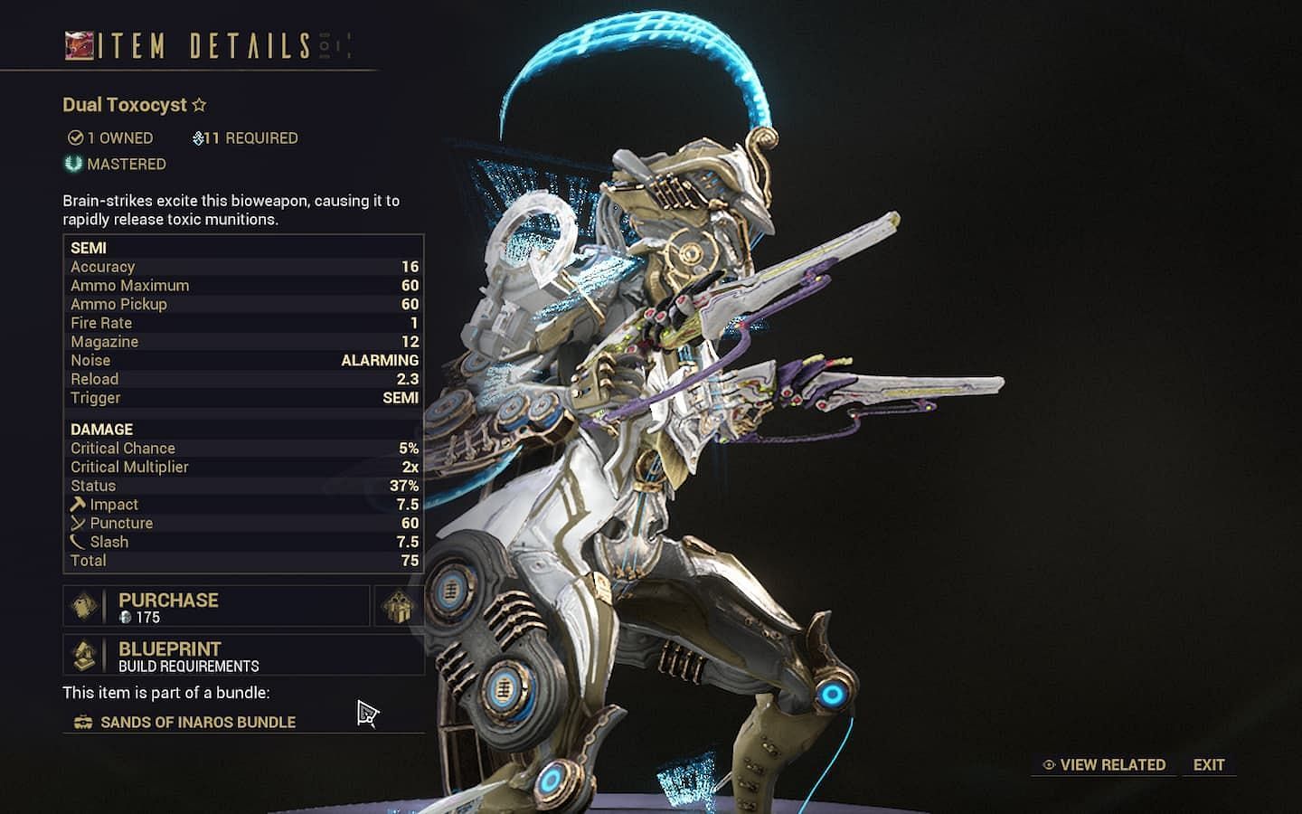 Dual Toxocysts develop into one of the best Incarnons in the game (Image via Digital Extremes)