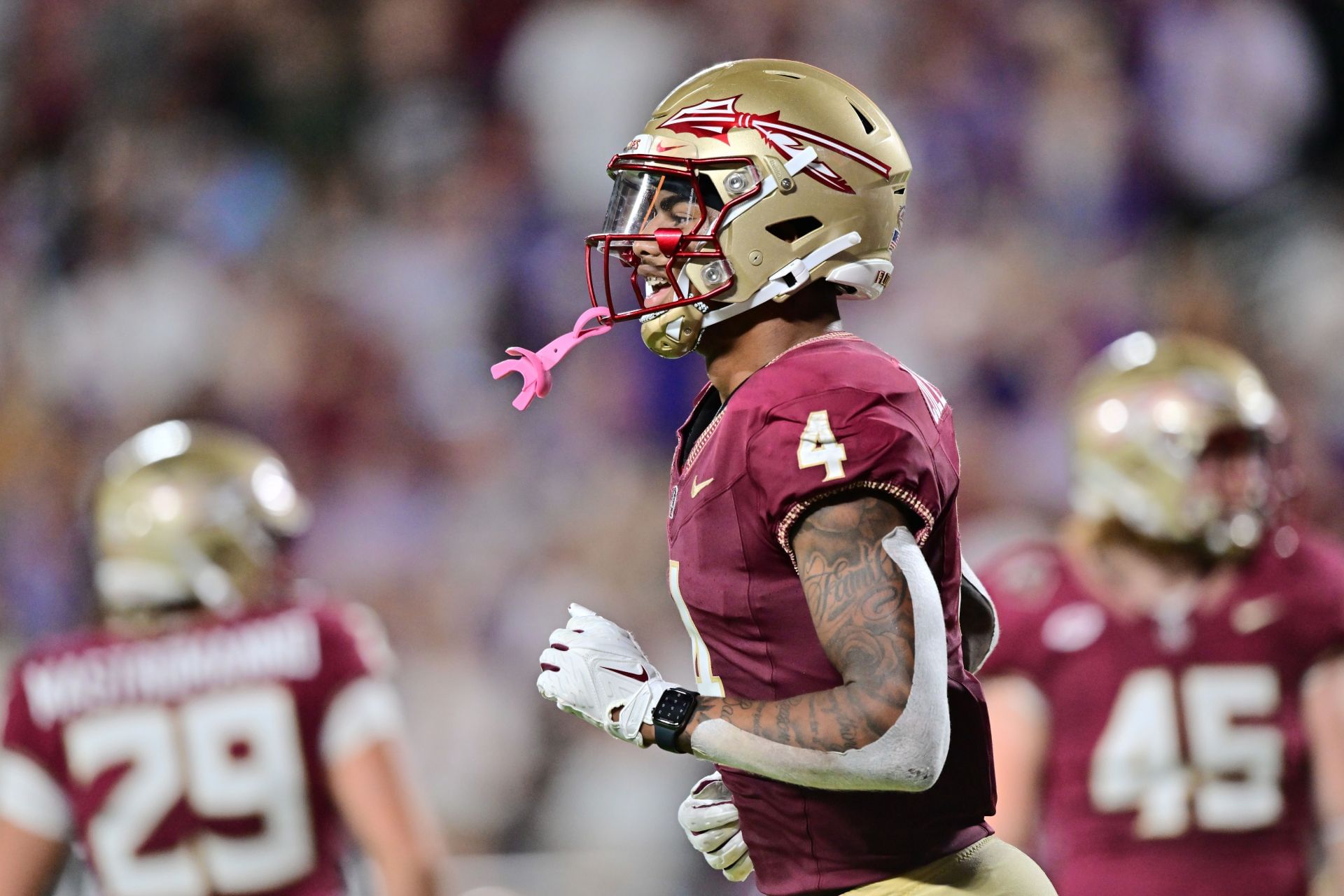 Coleman during LSU v Florida State
