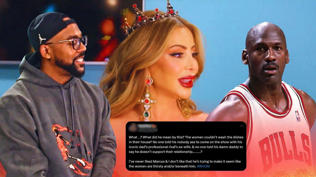 Marcus Jordan lands in hot water with sexist remark at Larsa Pippen