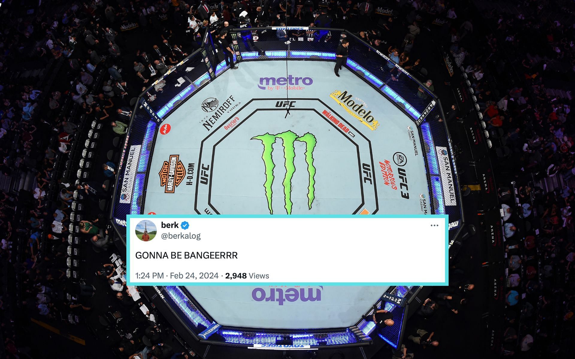 Fans react to the latest lightweight fight announcement for May 11 Fight Night event [Photo Courtesy of the UFC website]